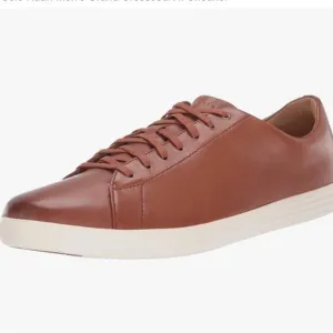 Cole Haan Men's Grand Crosscourt II SneakerBrown Leather White Sole NEW sz 9.5