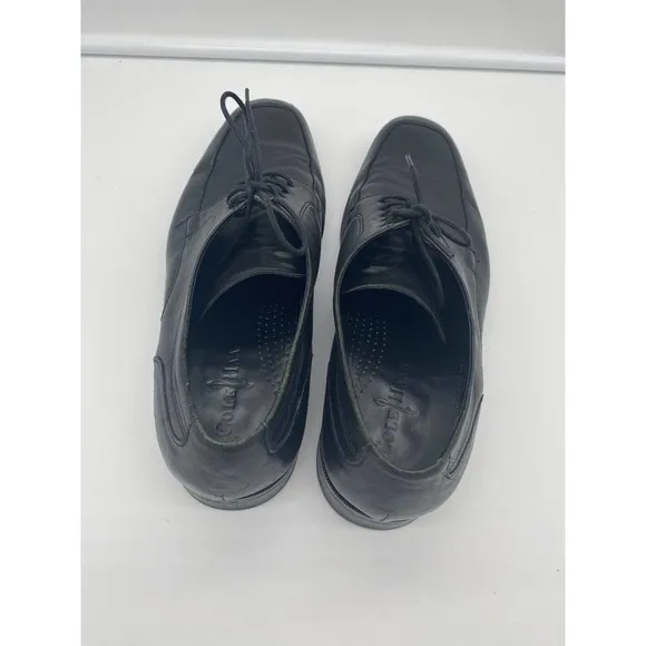 Cole Haan Mens Grand Leather Air Insoles‎ Oxford Lace Up Dress Shoes Black 10.5
