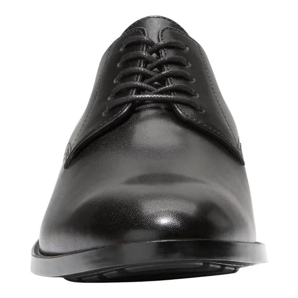 Cole Haan Men's Hawthorne Plain Oxford Leather Dress Shoes Black Size 9 1/2