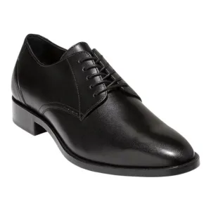 Cole Haan Men's Hawthorne Plain Oxford Leather Dress Shoes Black Size 9 1/2