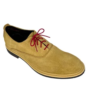 Cole Haan Men's Tan Beige Suede Oxford Nike Air Sole Casual Dress Shoes Size 11M