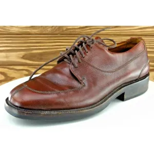 Cole Haan Shoes Sz 8.5 M Round Toe Brown Derby Oxfords Leather Men 14172‎