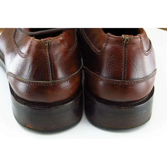 Cole Haan Shoes Sz 8.5 M Round Toe Brown Derby Oxfords Leather Men 14172‎