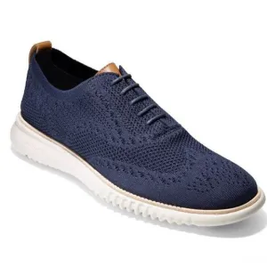 Cole Haan ZERØGRAND Oxford Blue Stitchlite 9 M C27569 Street Sneakes Shoe