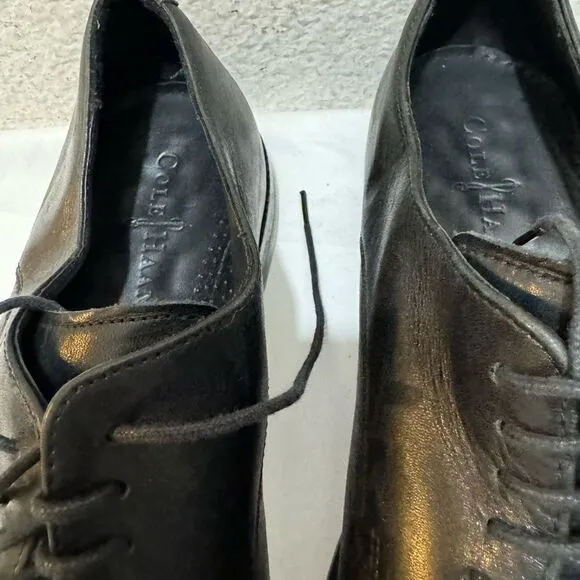 Cole Haan Black Lace-up Dress shoes C11341 size 12M
