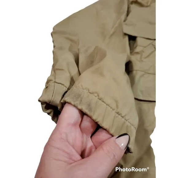 Columbia | Vintage Tan Cinched Shooting Jacket | Size  XL