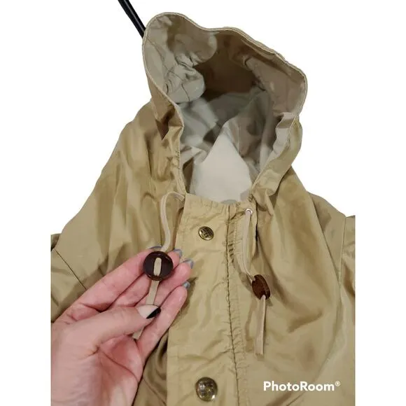 Columbia | Vintage Tan Cinched Shooting Jacket | Size  XL