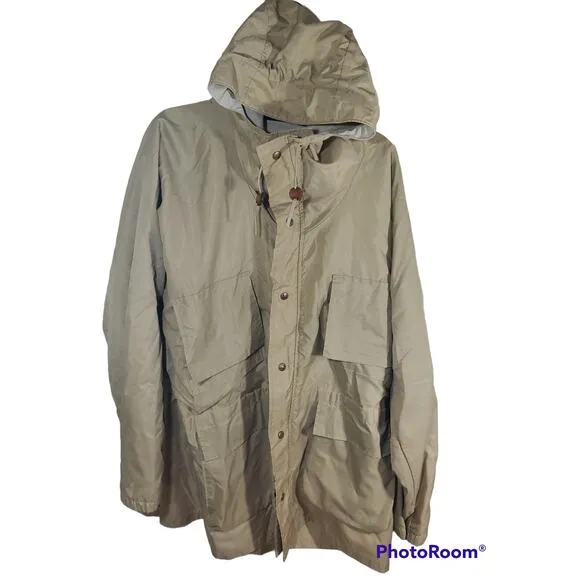 Columbia | Vintage Tan Cinched Shooting Jacket | Size  XL