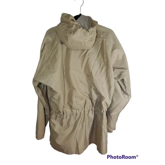 Columbia | Vintage Tan Cinched Shooting Jacket | Size  XL