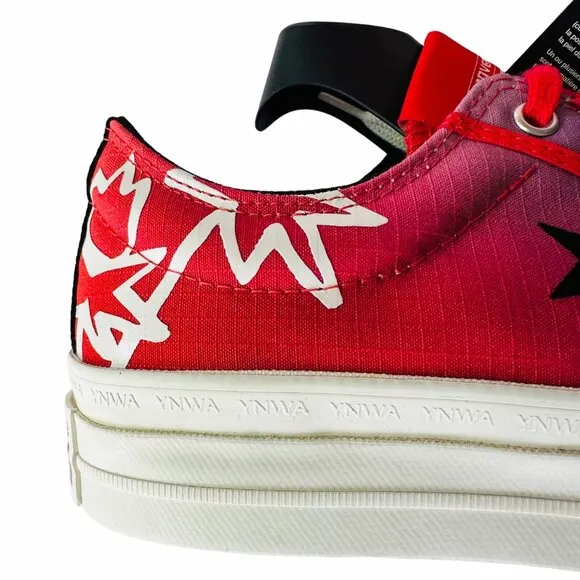 🤩Converse 10.5 Womens Shoes x Liverpool FC Star Player 76 OX Red Beige A07257C