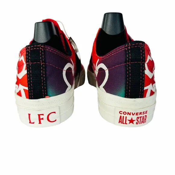 🤩Converse 10.5 Womens Shoes x Liverpool FC Star Player 76 OX Red Beige A07257C