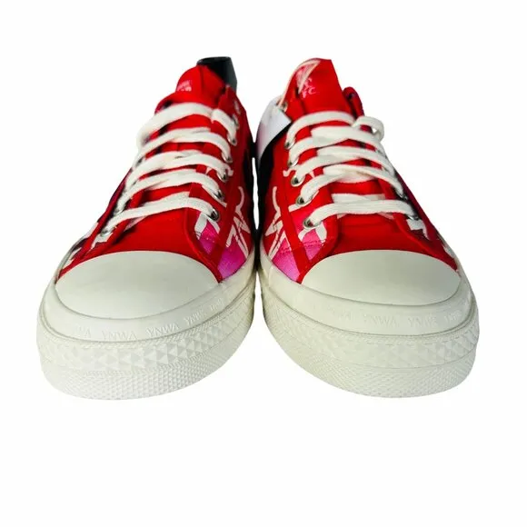 🤩Converse 10.5 Womens Shoes x Liverpool FC Star Player 76 OX Red Beige A07257C