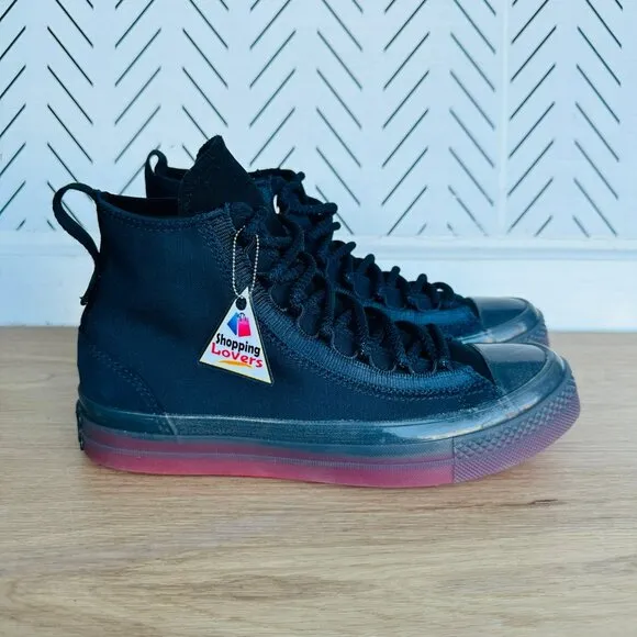 ⭐Converse Chuck Taylor All Star CX EXP2 Sz 4 Men's Shoes Black/Red A08593C New
