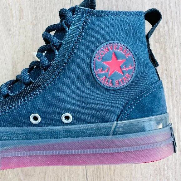 ⭐Converse Chuck Taylor All Star CX EXP2 Sz 4 Men's Shoes Black/Red A08593C New