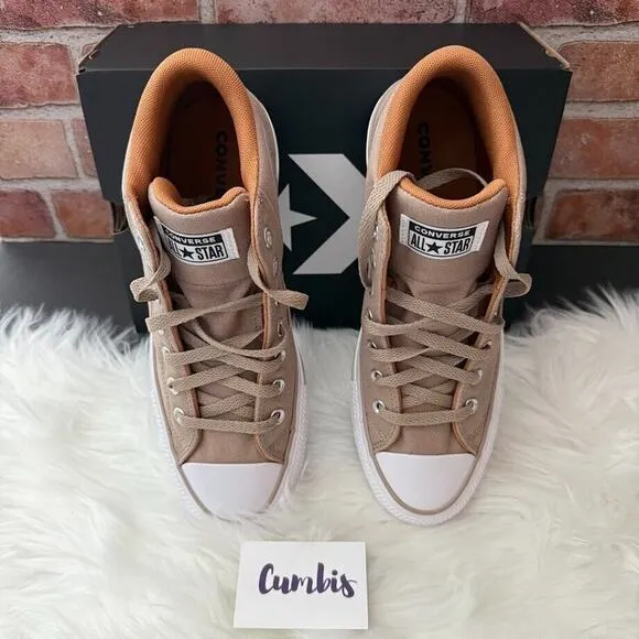 Converse Chuck Taylor All Star Malden Street Gray Brown Men' Shoes Sz 9 A08587F