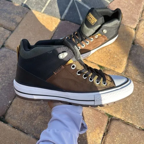 Converse Chuck Taylor All Star Street High Top Brown Men's Shoes 161469C Size 7