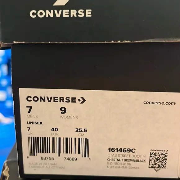 Converse Chuck Taylor All Star Street High Top Brown Men's Shoes 161469C Size 7