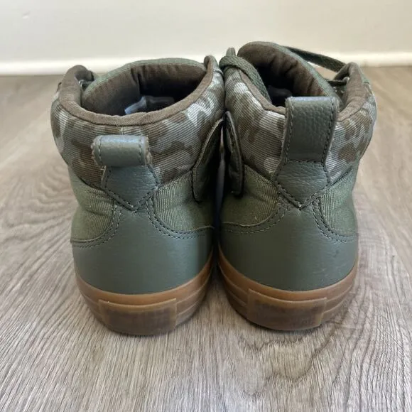 Converse Chuck Taylor All Star Street Mens 10 Shoes Mid Green Camo Sneakers READ