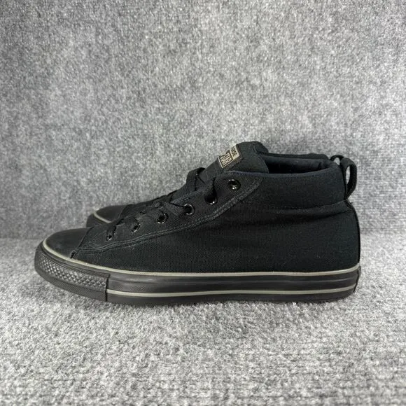 Converse Chuck Taylor All Star Street Mid Mens 11 Shoes Black Casual Sneakers