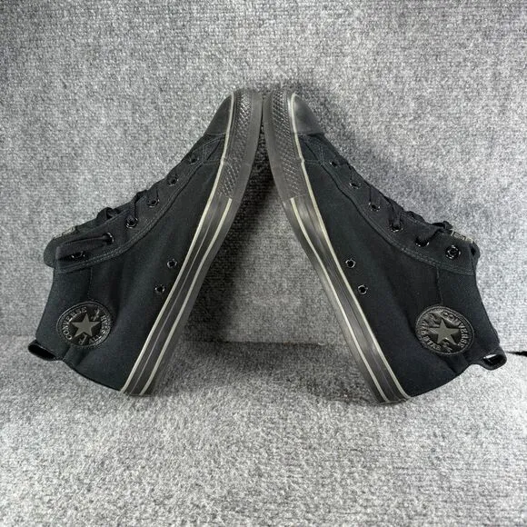 Converse Chuck Taylor All Star Street Mid Mens 11 Shoes Black Casual Sneakers