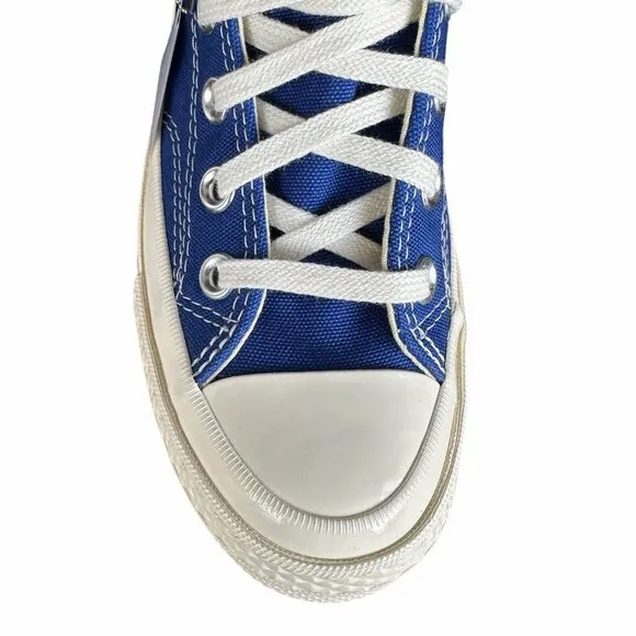 🖤Converse Chuck Taylor Hi Women Shoes Sz 5 Comme des Garcons PLAY Blue 171846C