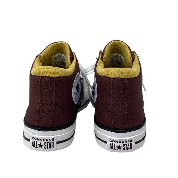 Converse Chuck Taylor Malden Street Mid Shoes Canvas Brown Skate Men's A04515F