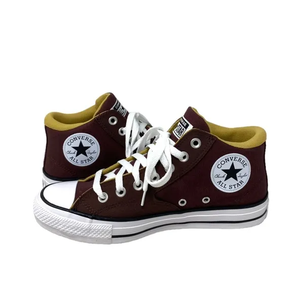Converse Chuck Taylor Malden Street Mid Shoes Canvas Brown Skate Men's A04515F