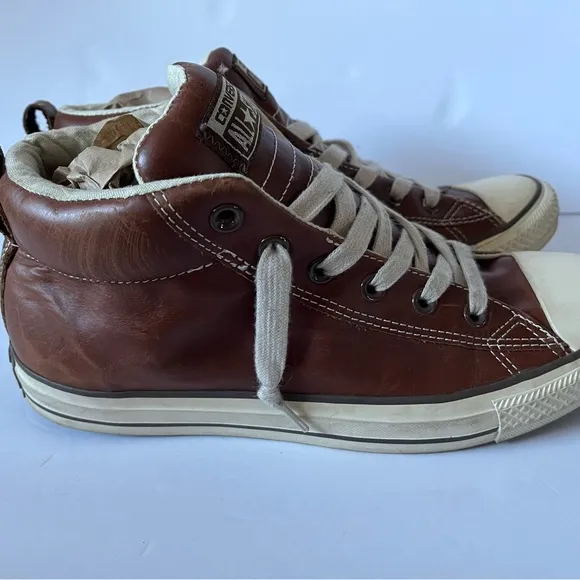 Converse Chuck Taylor Street SLP-Mid Premium Leather, Pinecone new