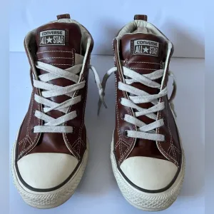 Converse Chuck Taylor Street SLP-Mid Premium Leather, Pinecone new