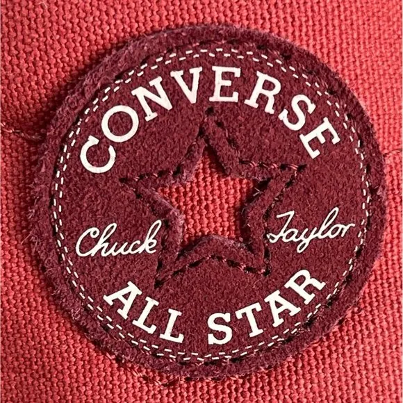 Converse Kids Boy Claret Red All Star Street Mid Top Shoes Sz 13