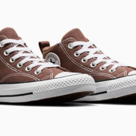 Converse Malden Street mid brown boys shoes 5.5