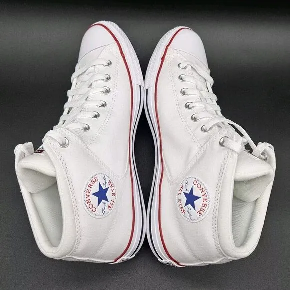 Converse (Mens 11.5) Chuck Taylor All Star High Street Mid‎ Sneakers Shoes White