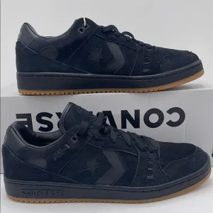 Converse Men's Black Sneakers A09244CAS-1 PRO OXBLACK/BLACK/GUM