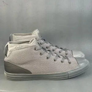Converse Men's Chuck Taylor All Star Gray Syde Street Mid Canvas Shoes Size 13
