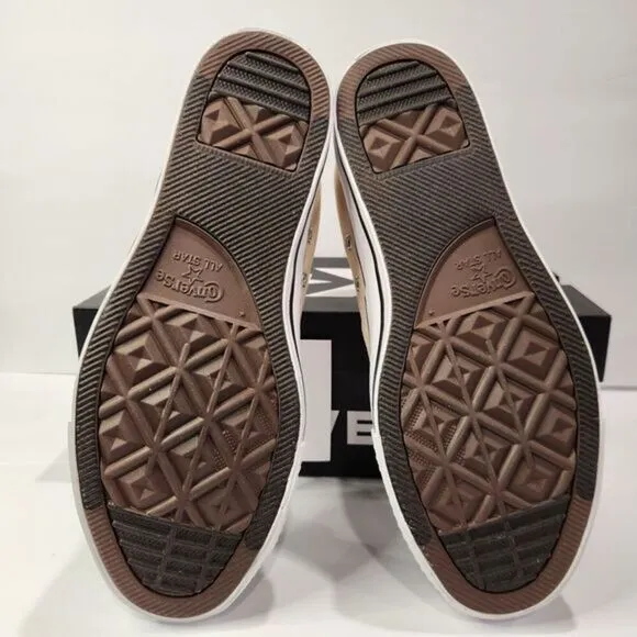 CONVERSE‎ NEW ADULT UNISEX MALDEN STREET SHOES LIGHT DUNE BROWN LOW A11577F M 9