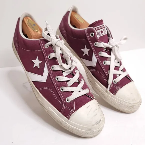 Converse One Star Player OX Dark Burgundy Shoes Unisex