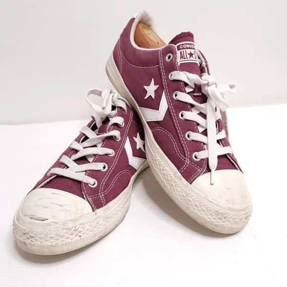 Converse One Star Player OX Dark Burgundy Shoes Unisex