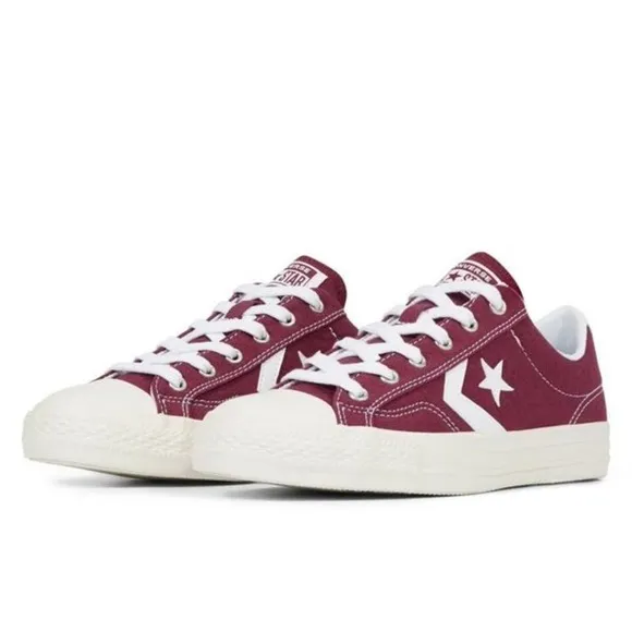 Converse One Star Player OX Dark Burgundy Shoes Unisex