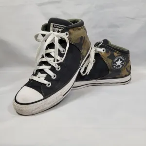 Converse Shoes Mens 6 Womens 8 CTAS Street High Desert Camo Black Grunge Worn