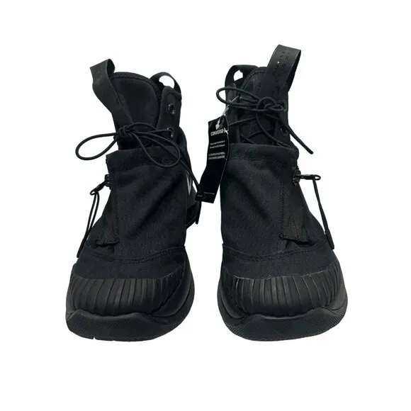 🤩Converse Women Sneaker Boot Sz 10 Utility Explore Hi Top Black Shoes 172125C