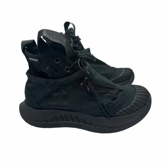 🤩Converse Women Sneaker Boot Sz 10 Utility Explore Hi Top Black Shoes 172125C