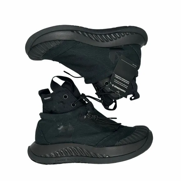 🤩Converse Women Sneaker Boot Sz 10 Utility Explore Hi Top Black Shoes 172125C