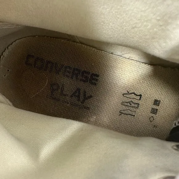 Converse x PLAY Comme des Garçons Chuck Taylor 70 Unisex Size Men 8.5 Women 10.5