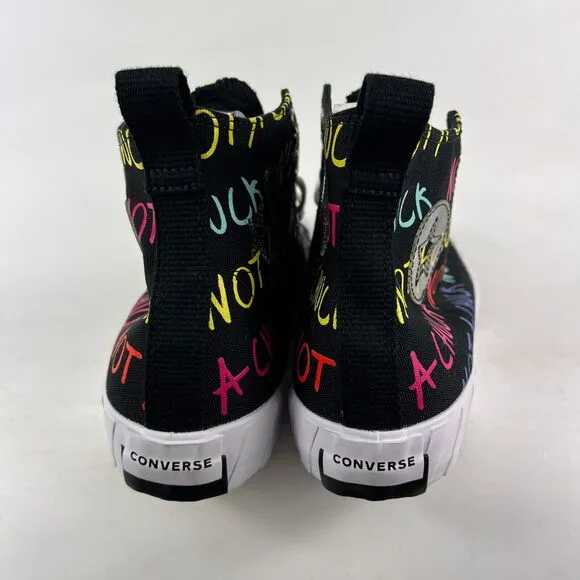 Converse untitled hi not a Chuck mens size 10.5 multi rainbow athletic shoes NEW