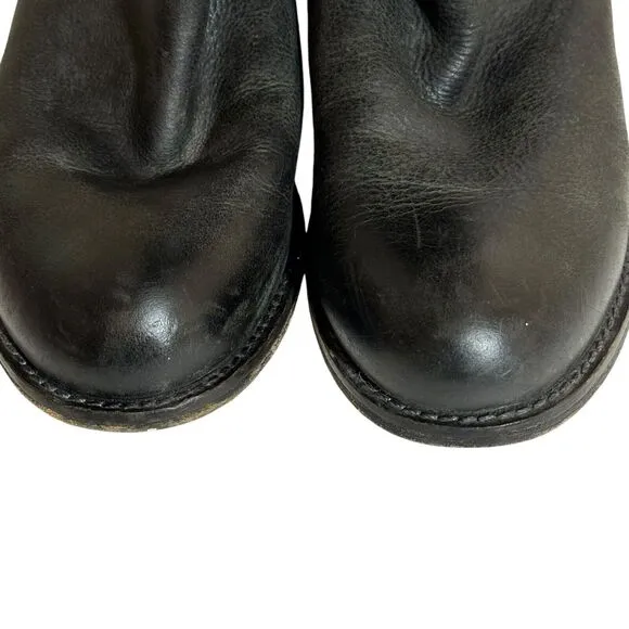 Corral Indie Spirit Black Leather Boots 7.5 Exclusively For Buckle Boho Western