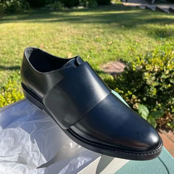 COS Leather Smooth Brogue Shoes NIB