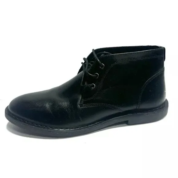 Crown Vintage Mens Casper Chukka Boot Black Size 8.5 M