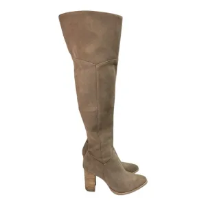Crown Vintage over the Knee Suede Boots Size 7M