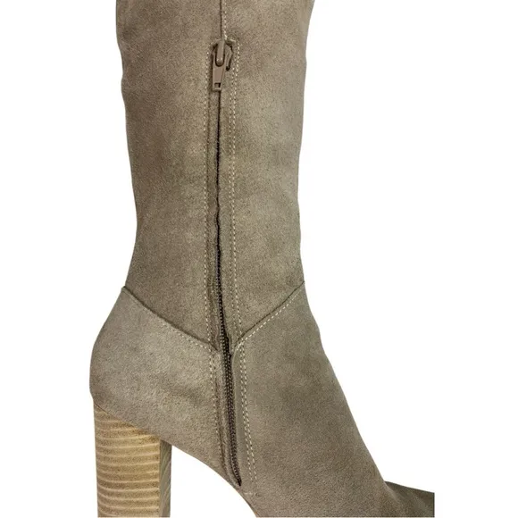 Crown Vintage over the Knee Suede Boots Size 7M