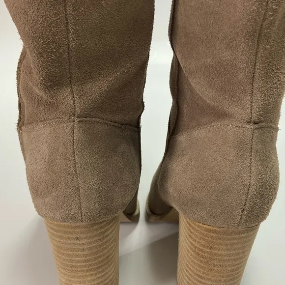 Crown Vintage over the Knee Suede Boots Size 7M